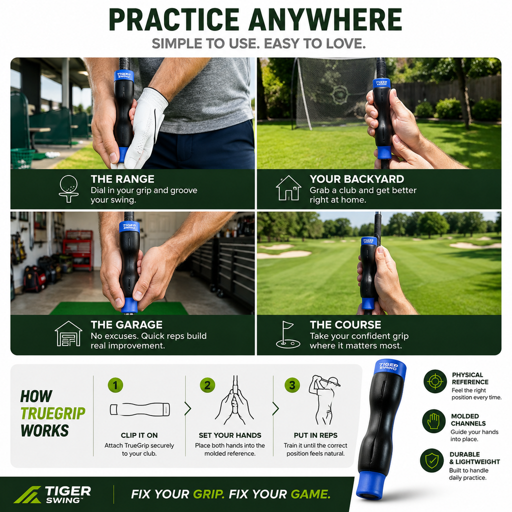 The Grip Trainer Kit + AI Golf Trainer App
